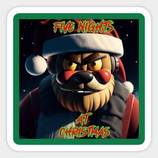 Five Nights At Christmas Sticker